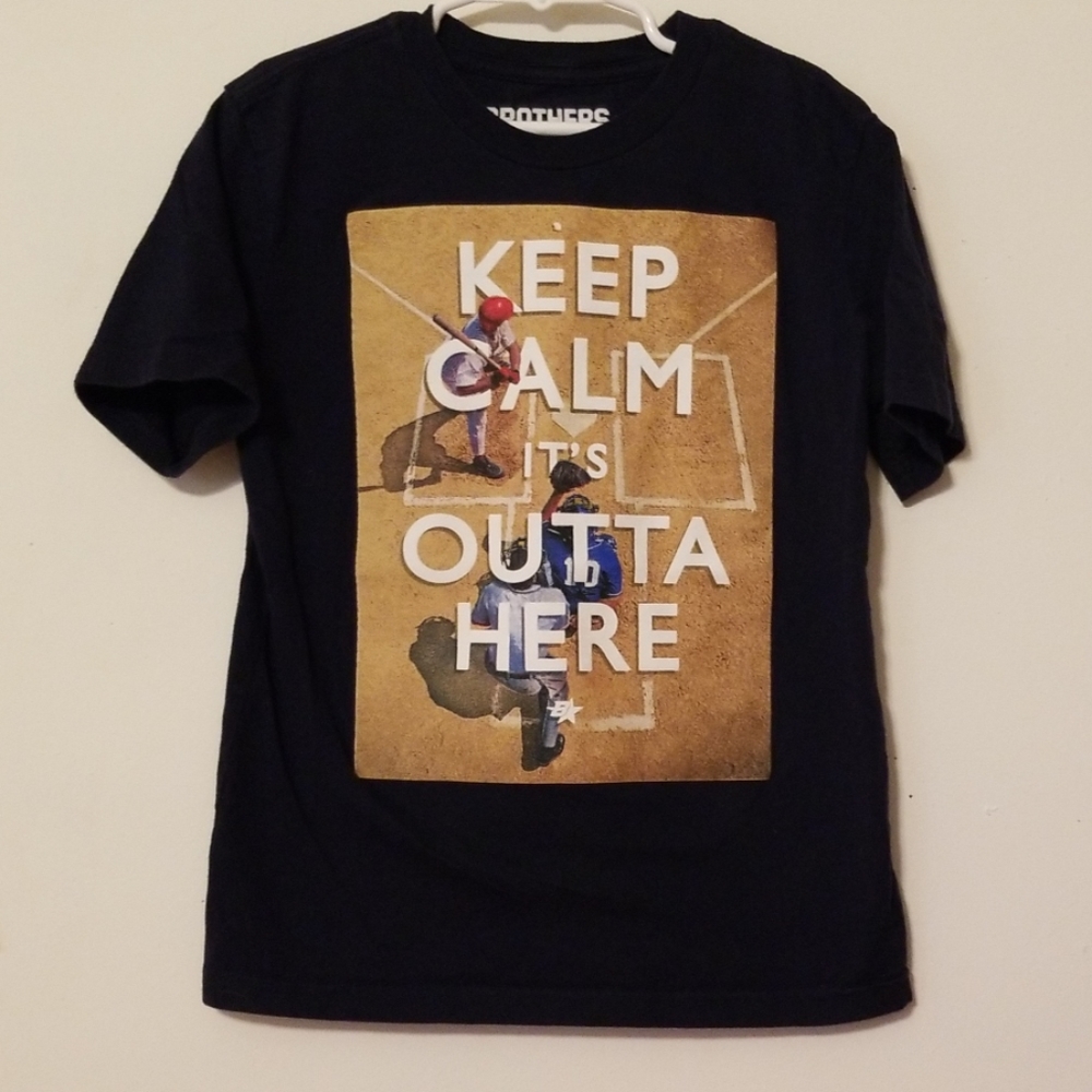 Brothers "Keep Calm Its Outta Here" Tee
